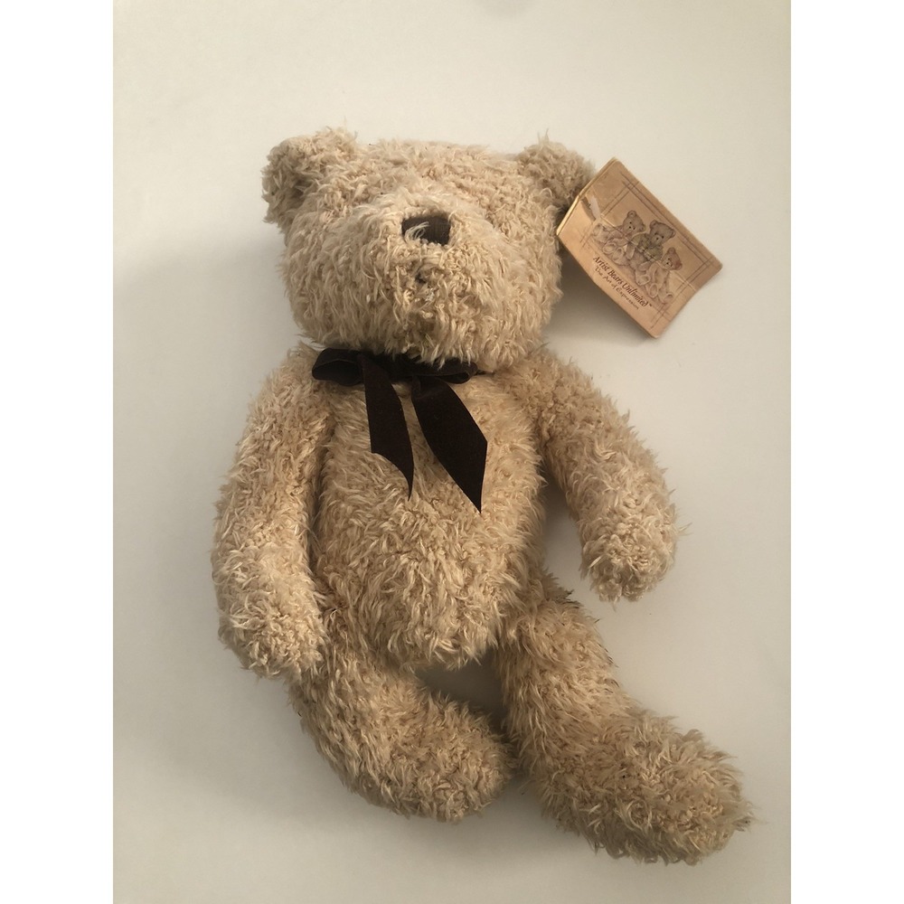 Brown Shaggy Bear, 13inch Artist‎ Bears Unlimited, Plush Adam The Bear